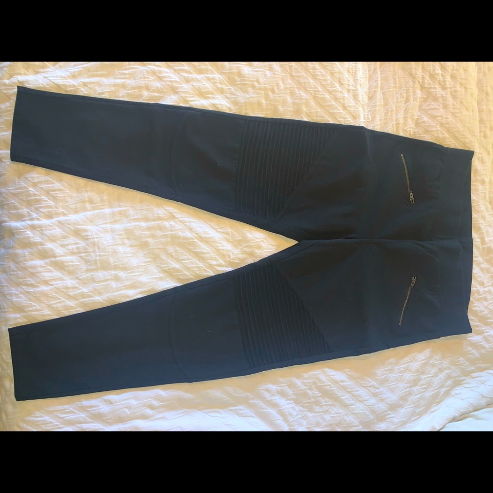 AE Moto zip pocket jegging